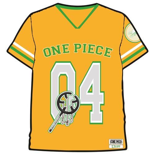 One Piece Ussop yellow sport T-shirt size M