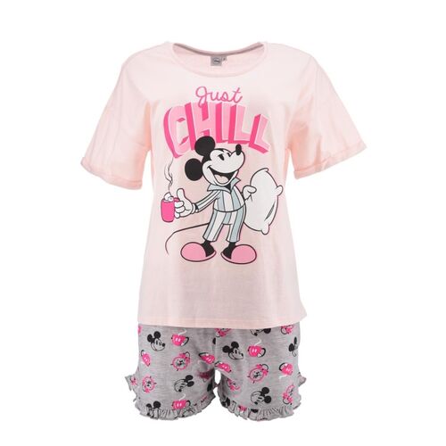 Pijama Mickey Rosa Talla L