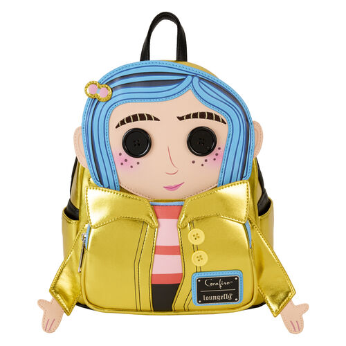 Mini Mochila Coraline mueca