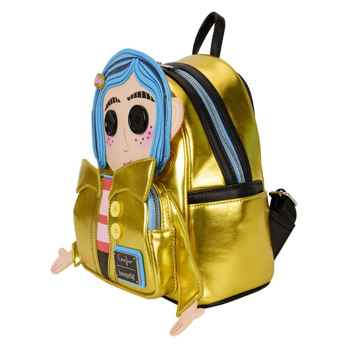 Mini Mochila Coraline mueca