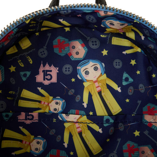 Mini Mochila Coraline mueca