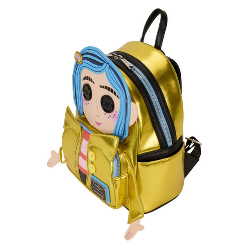 Mini Mochila Coraline mueca