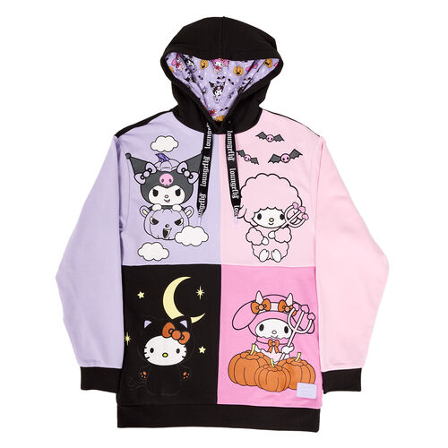 Sudadera unisex con capucha Kuromi y My Melody M