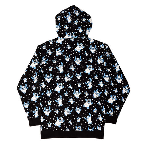 Sudadera unisex con capucha Stitch disfraz de fantasma S