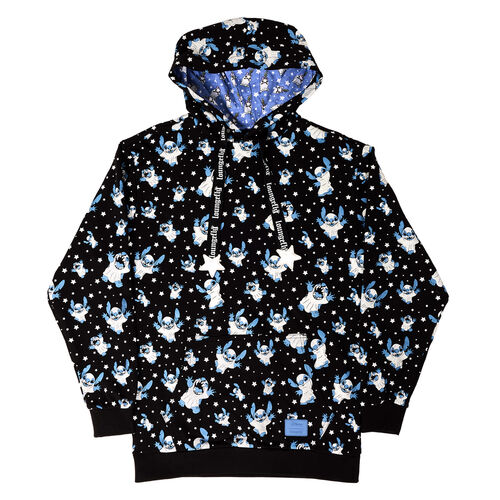 Sudadera unisex con capucha Stich disfraz de fantasma S