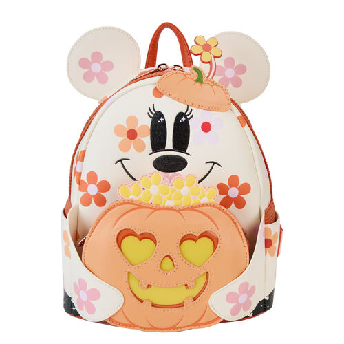 Mini Mochila Minnie Fantasma con calabaza