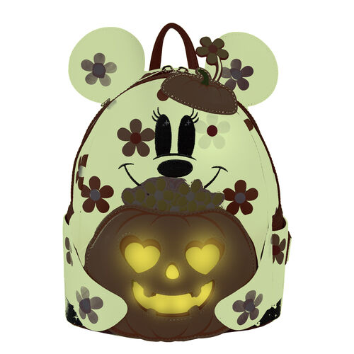 Mini Mochila Minnie Fantasma con calabaza