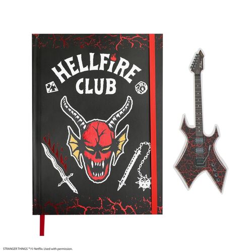 Cuaderno tapa dura Hell Fire Club 15 x 21 x 1.4 cm