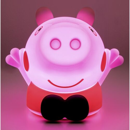 Lámpara silicona 3D Peppa Pig 14 cm