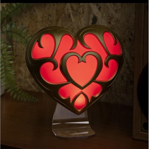 Lmpara Contenedor de Corazn 25 cm