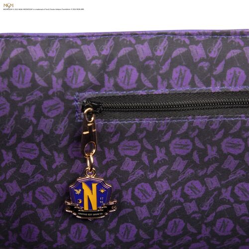 Bolso Nevermore Academy Morado 42 x 34 x 15.5 cm