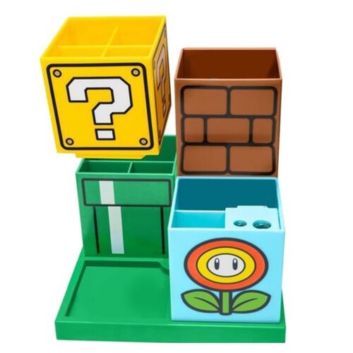 Organizador de escritorio objetos de Super Mario 15 cm