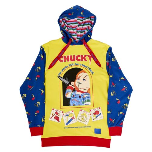 Universal Childs Play Chucky Hooded Sweatshirt M