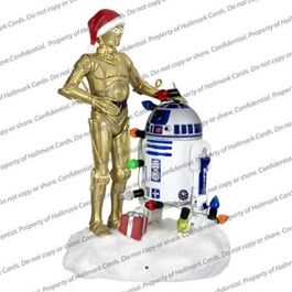 Adorno decorativo C-3PO Y R2D2