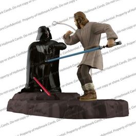 Adorno decorativo Obi-Wan Kenobi & Darth Vader