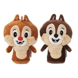 Set de 2 Peluches itty bittys Chip & Dale