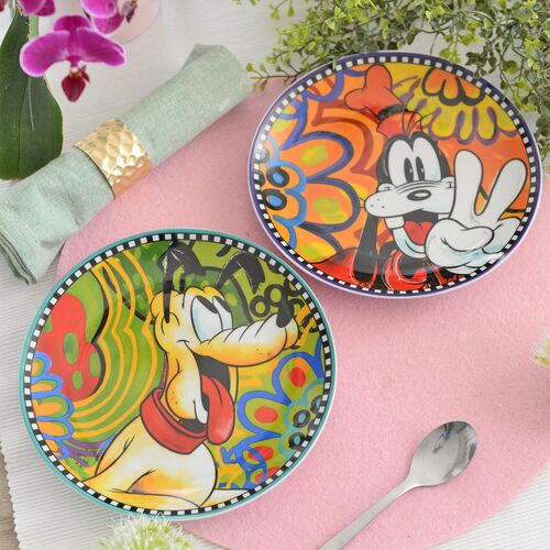 Platos de postre Mickey Mouse