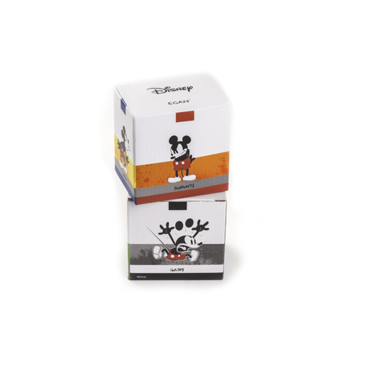 Taza apilable Mickey I am Amarilla 350 ml