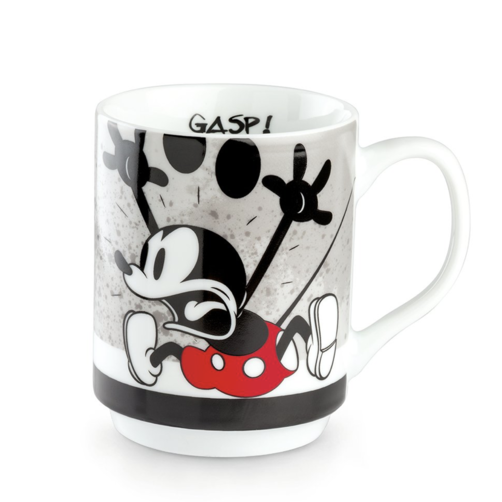 Taza apilable Mickey I am Gris 350 ml