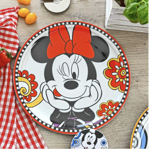 Minnie Mouse Pizza Plate Forever & Ever D.31.