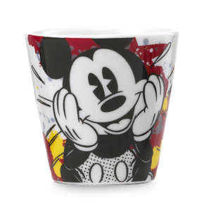 Taza de café Mickey Rojo/Amarillo