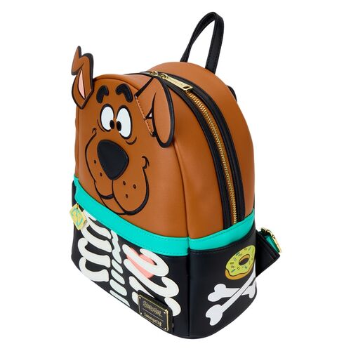 Scooby-Doo Skeleton Cosplay Mini Backpack that glows in the dark