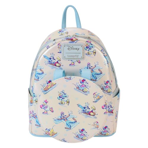 Mickey and Friends in Winter Wonderland Mini Backpack (removable headband included)