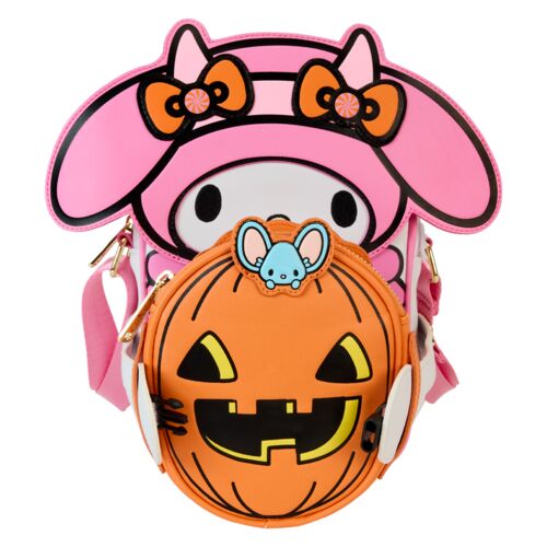 Crossbody Bag with Coin Purse My Melody Devil