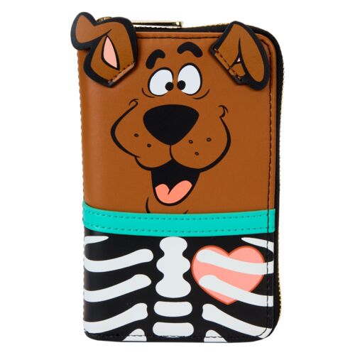 Cartera con cremallera esqueleto de Scooby-Doo