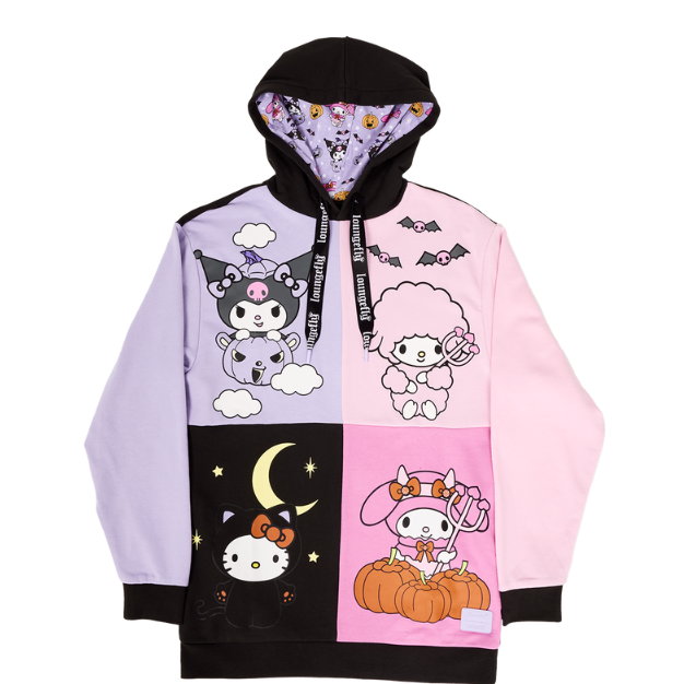 Hoodie Halloween Kuromi & My Melody Size S