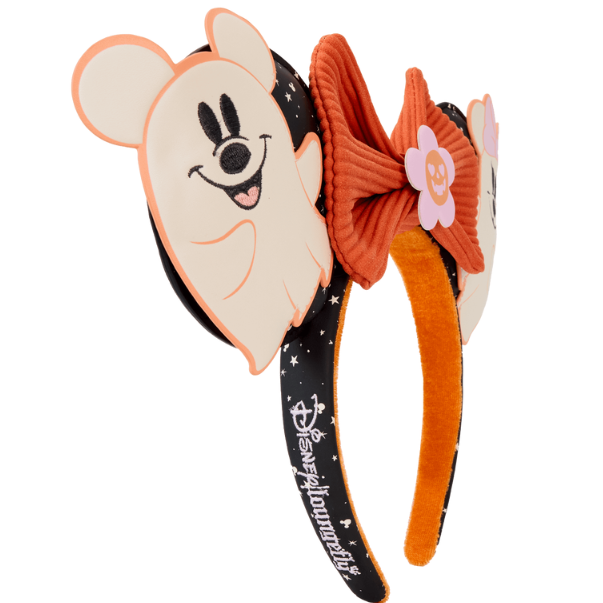 Diadema Halloween Mickey & Minnie Mouse fantasma