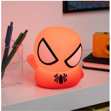 Spiderman Silicone Light Rechargeable Battery 14 cm