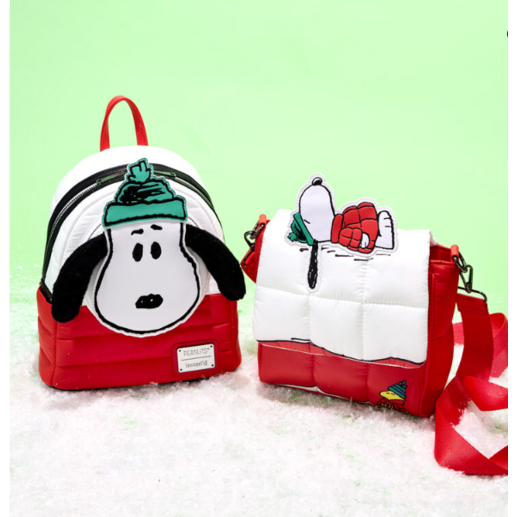 Snoppy Winter outfit Mini Backpack