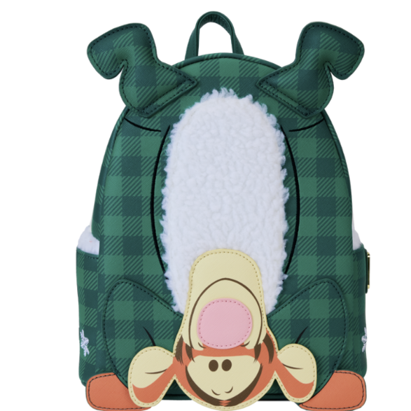 Mini Mochila Tiger en pijama verde