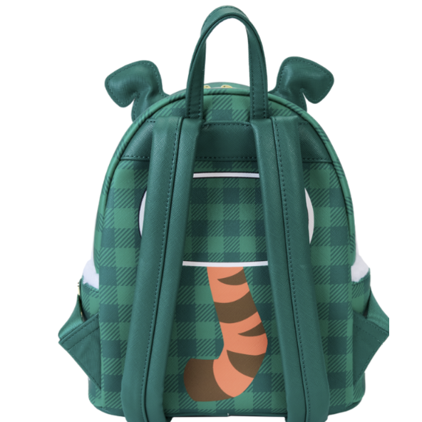 Mini Mochila Tiger en pijama verde