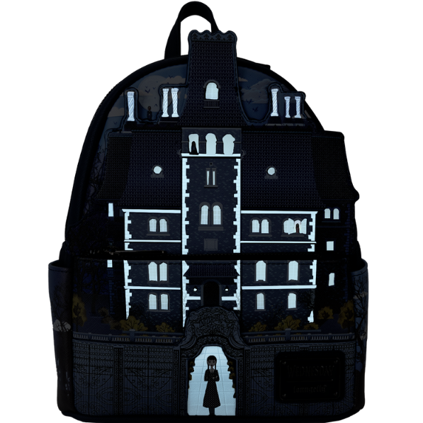 Nevermore Academy Facade Mini Backpack