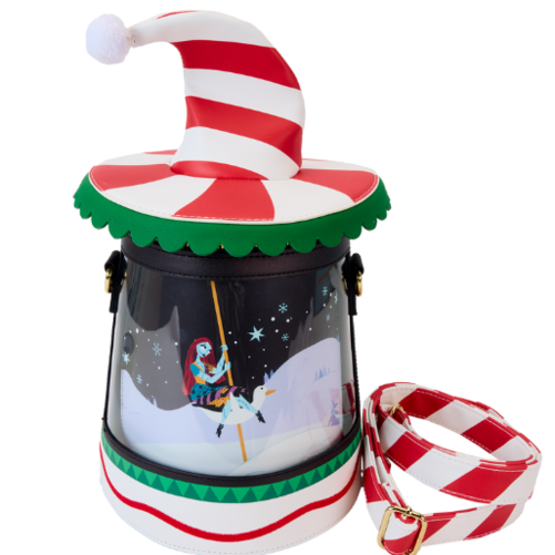 Jack Skelington in Christmas Village Crossbody bag