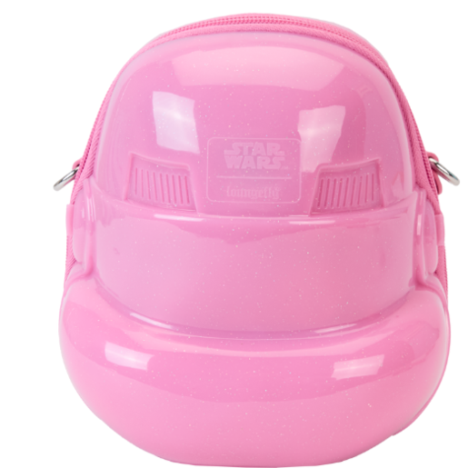 Moulded Stormtrooper Pink (Neon Style) Crossbody Bag