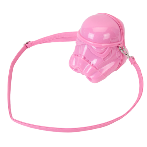 Bolso Bandolera moldeado Stormtrooper Rosa (Neon Style)