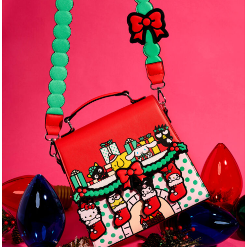 Bolso Bandolera Hello Kitty decoraciones de Navidad