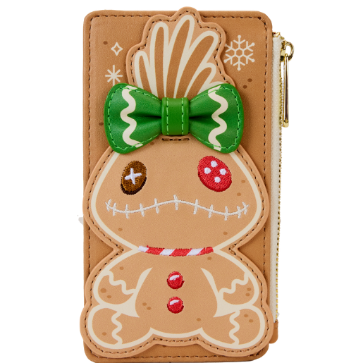 Scrump Gingerbread Zip Around Wallet