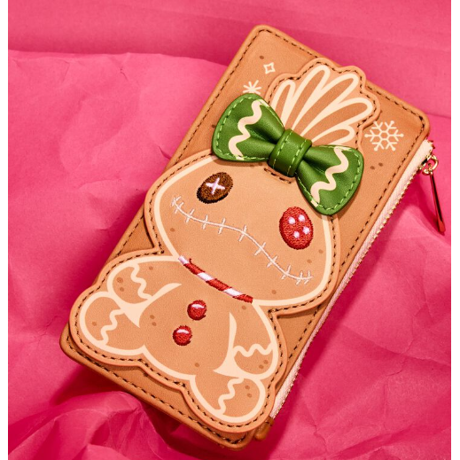 Scrump Gingerbread Zip Around Wallet