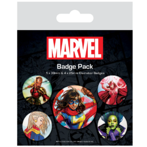 Paquete de insignias Mujeres icnicas Marvel