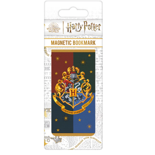 Harry Potter (Colorful Crest Hogwarts) Magnetic Bookmark