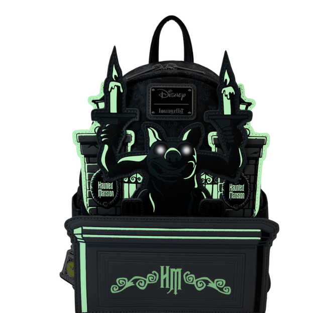 Mini Backpack Gargoyle Print Haunted Mansion