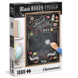 Puzzle 1000 Black Board Think Outside The Box