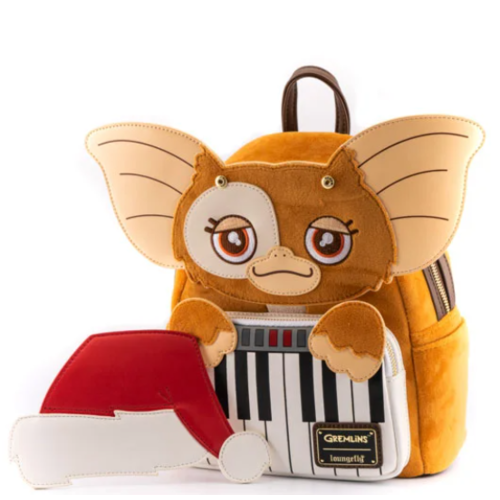 Mini Mochila Gremlins Gizmo Navideño