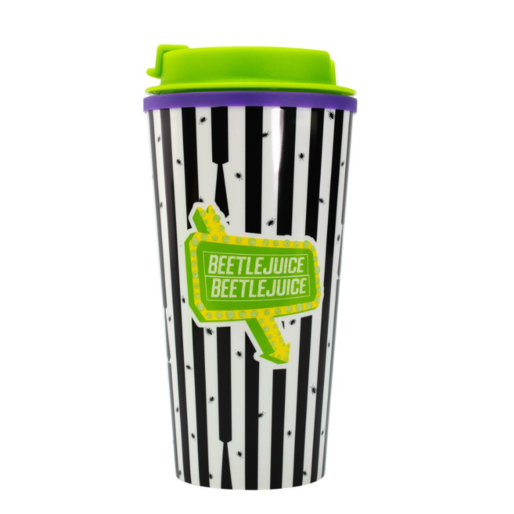 Vaso termo con tapa de rosca Beetlejuice  450 ml