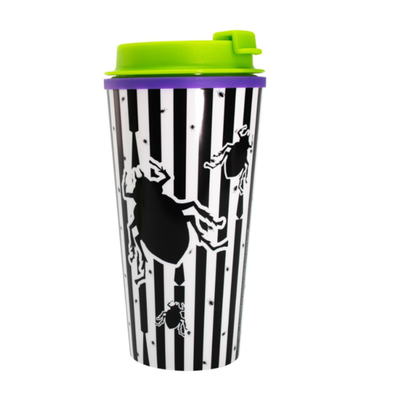 Vaso termo con tapa de rosca Beetlejuice  450 ml