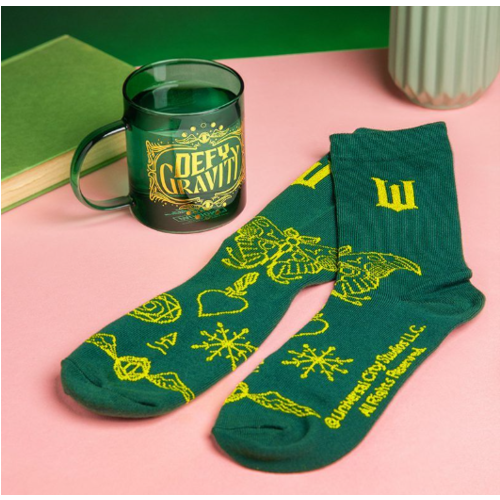 Set de Taza de cristal y Calcetines Wicked Elphaba